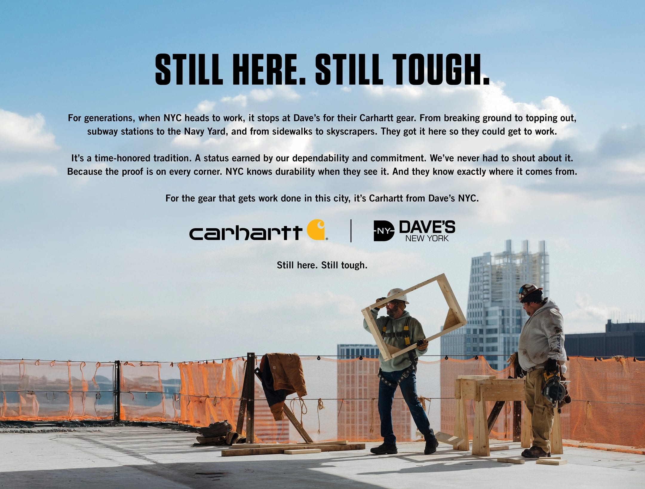 Daves New York + Carhartt