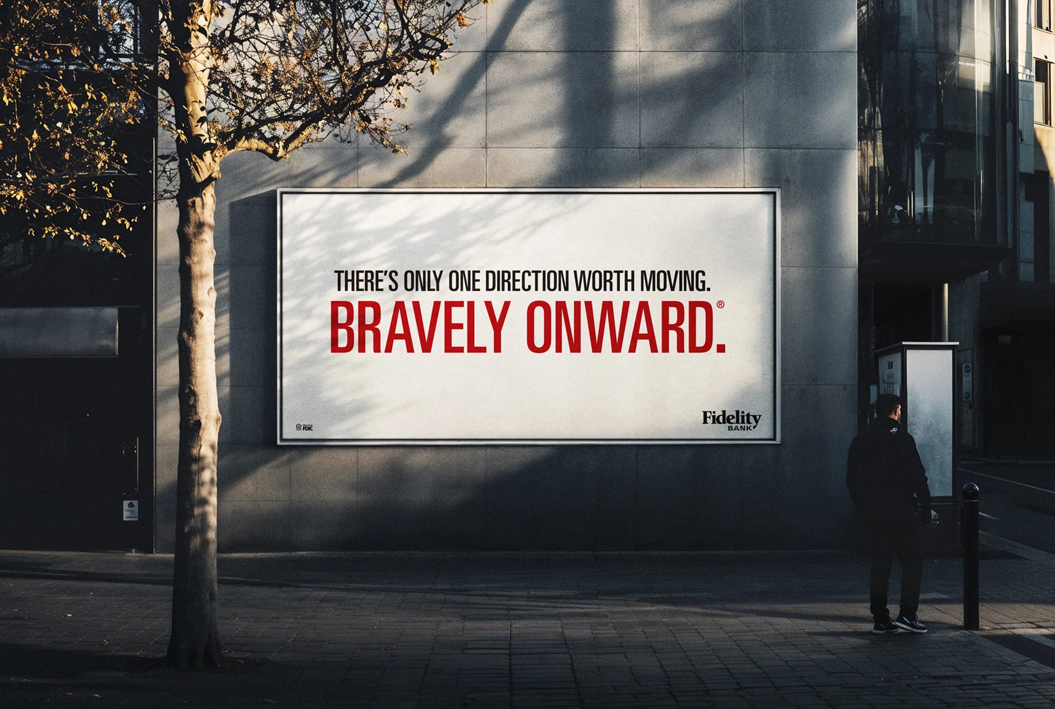 Bravely Onward Outdoor Board