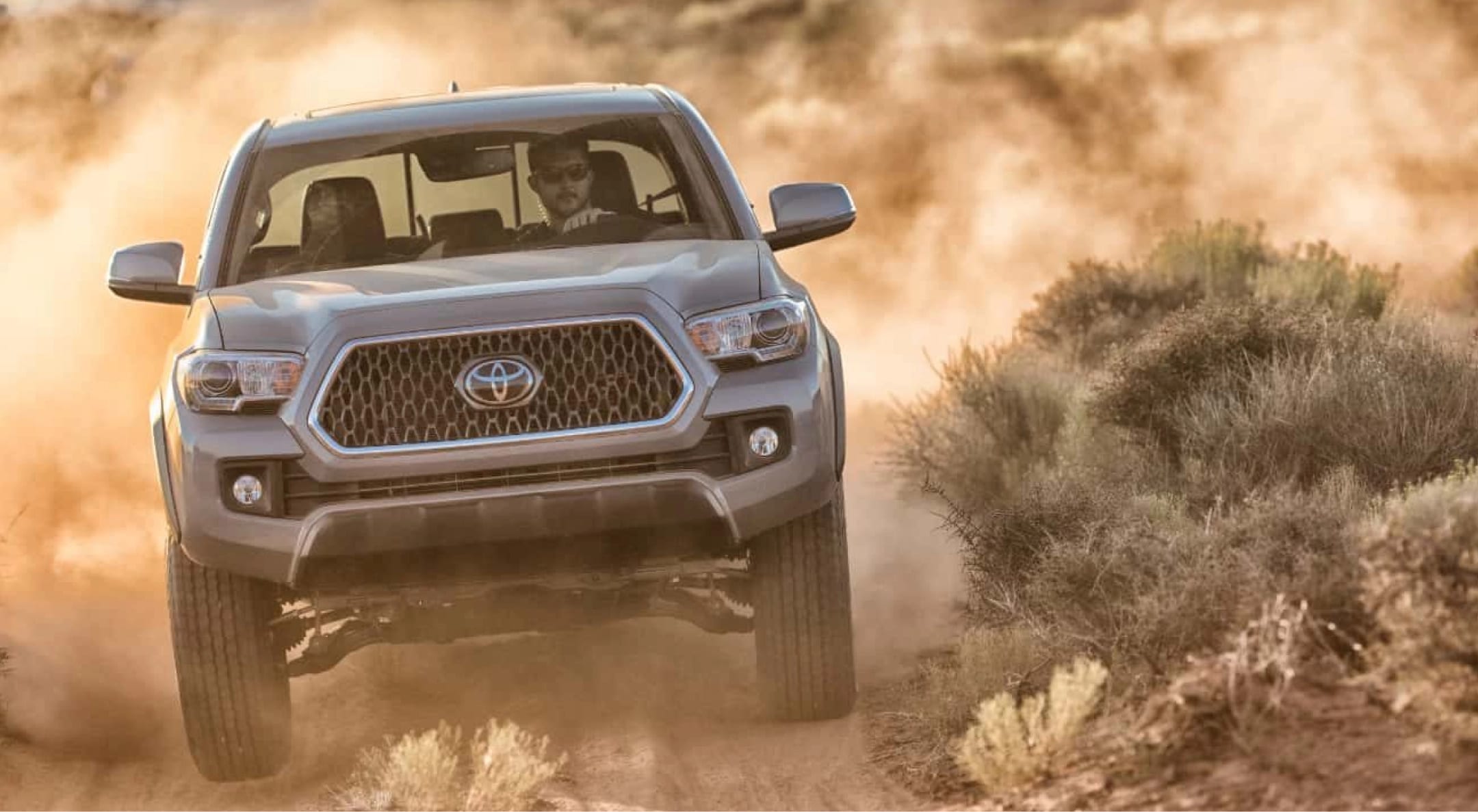 Toyota Truck in the Dirt