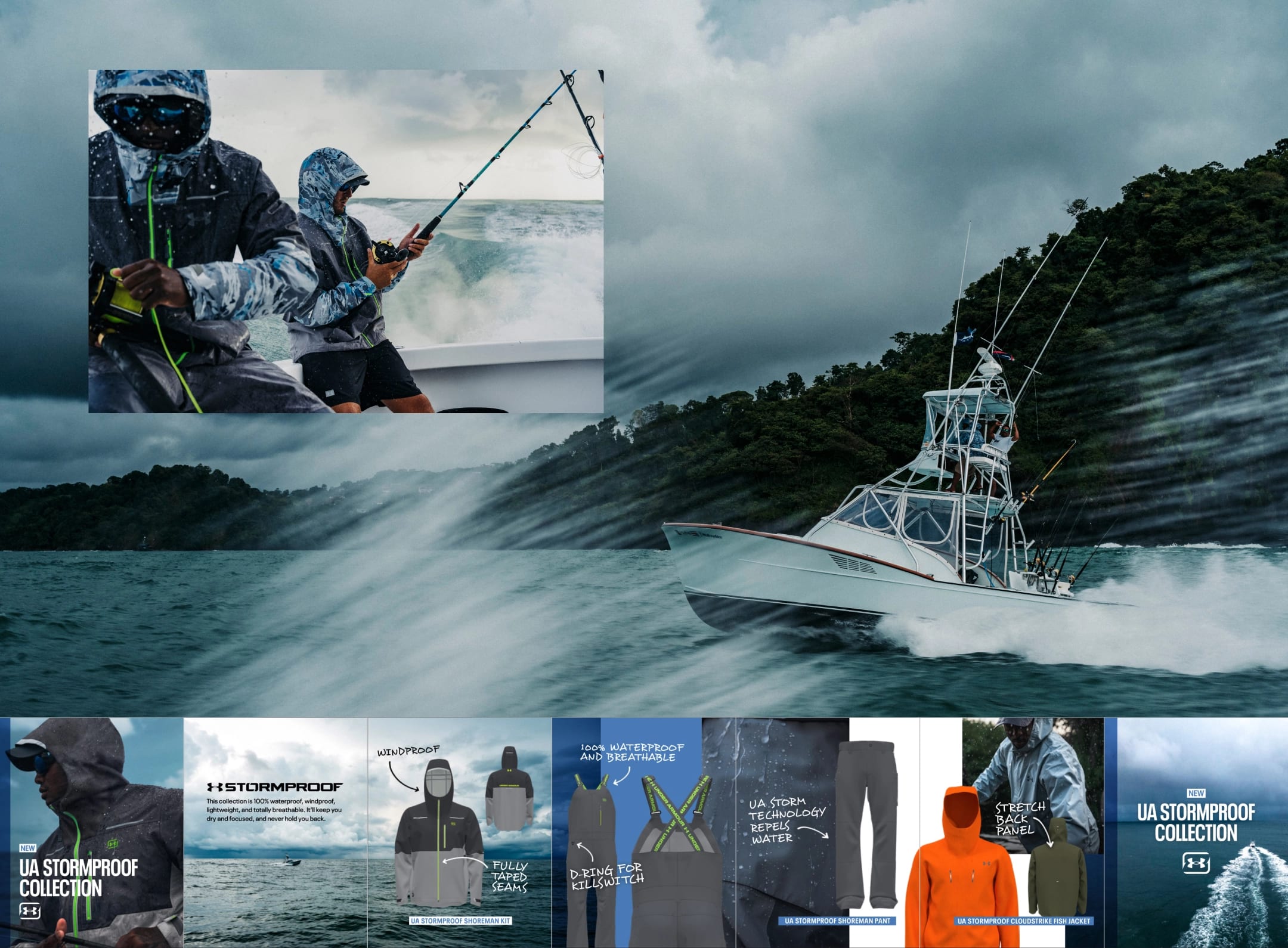 Under Armour Fishing Graphic
