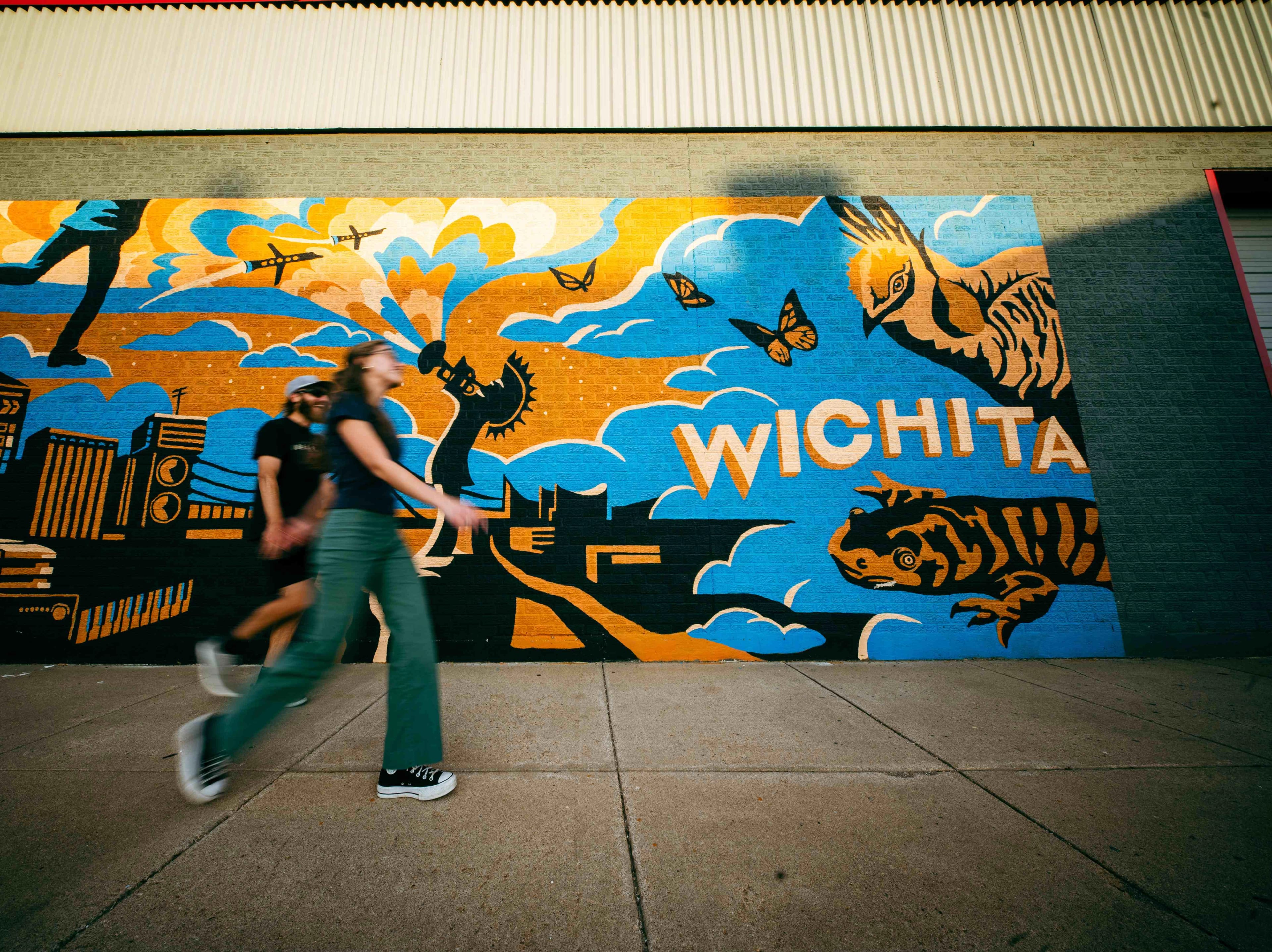 Visit Wichita Mural