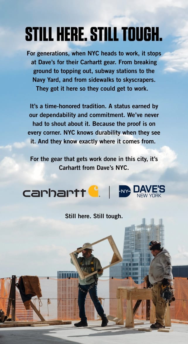 Daves New York + Carhartt